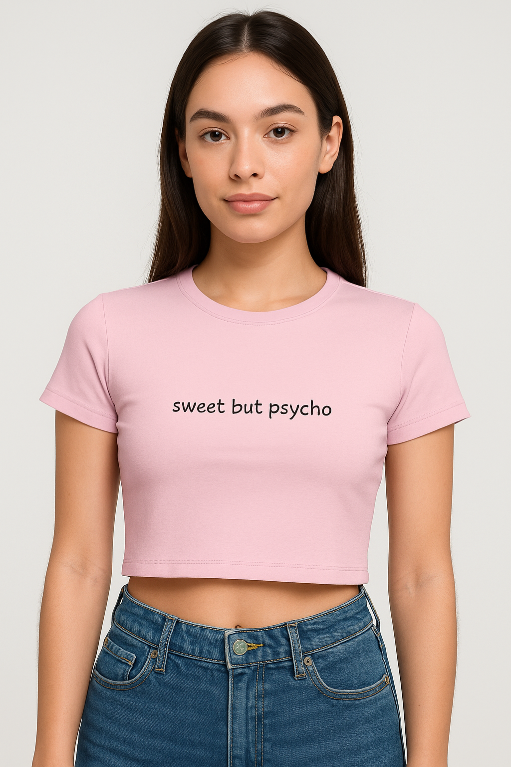 Pink baby tee